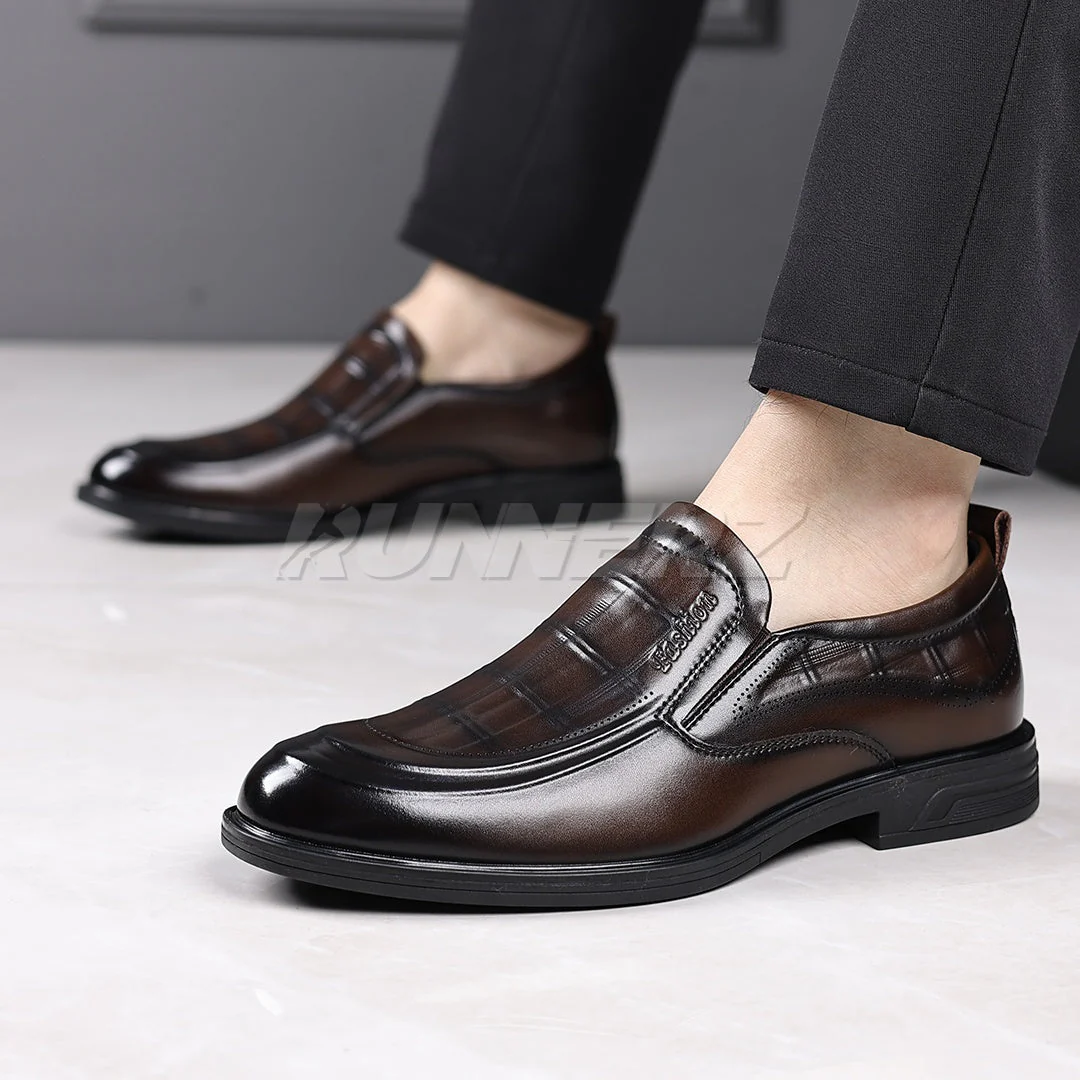 Ambassador Executive Men’s Dress Shoes in Pakistan | Premium Formal Slip-On Office & Wedding Shoes | SKU-7812 - Image 10