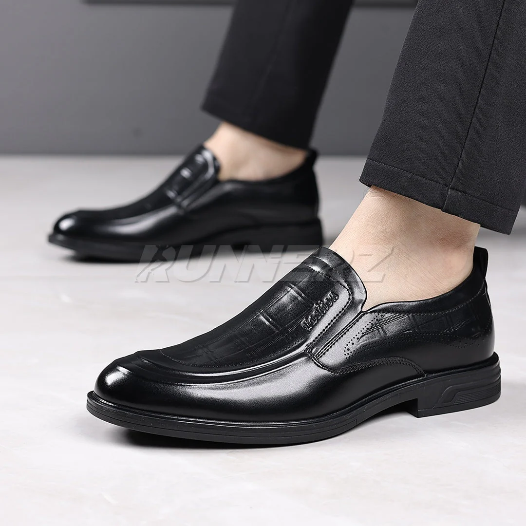 Ambassador Executive Men’s Dress Shoes in Pakistan | Premium Formal Slip-On Office & Wedding Shoes | SKU-7812 - Image 3