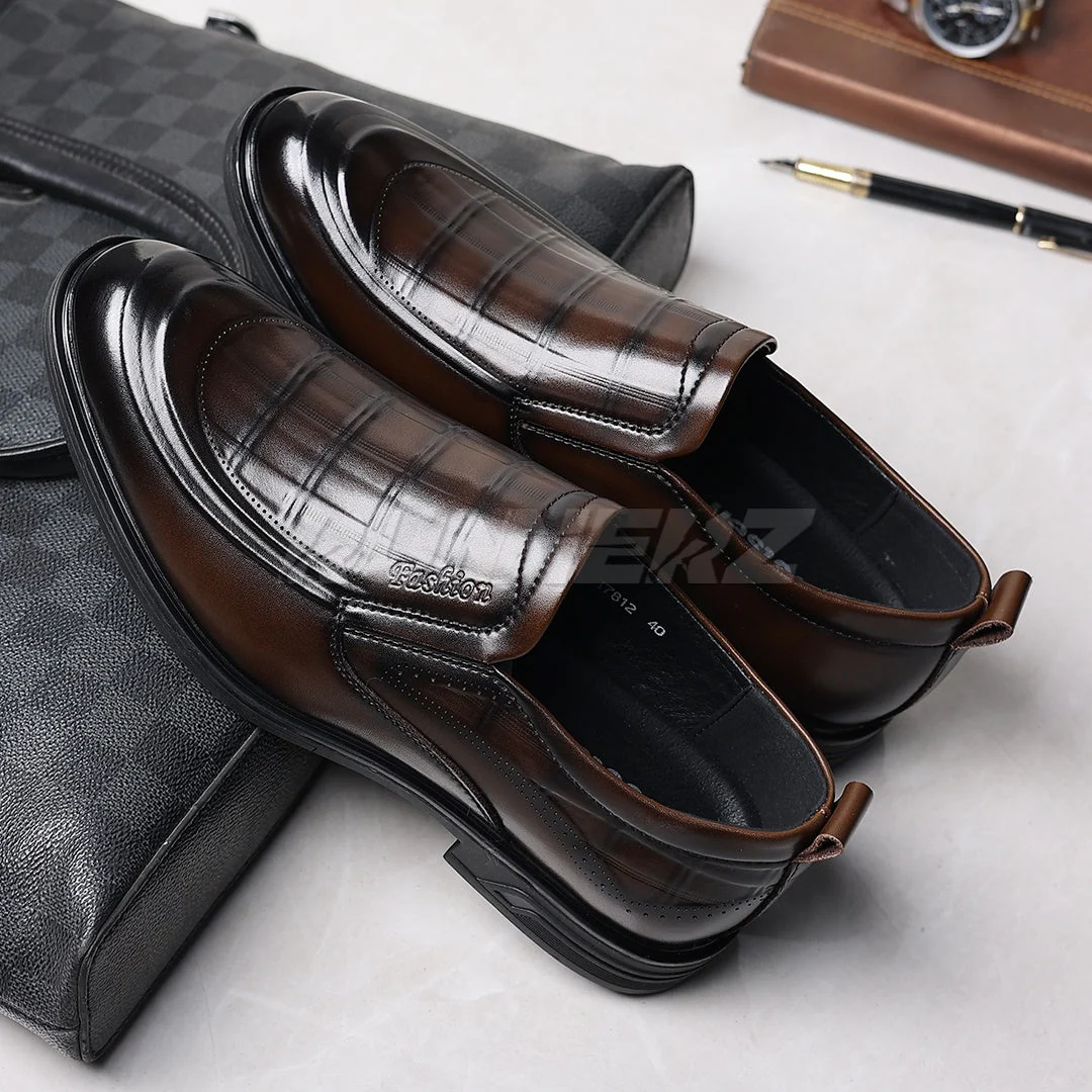 Ambassador Executive Men’s Dress Shoes in Pakistan | Premium Formal Slip-On Office & Wedding Shoes | SKU-7812 - Image 9