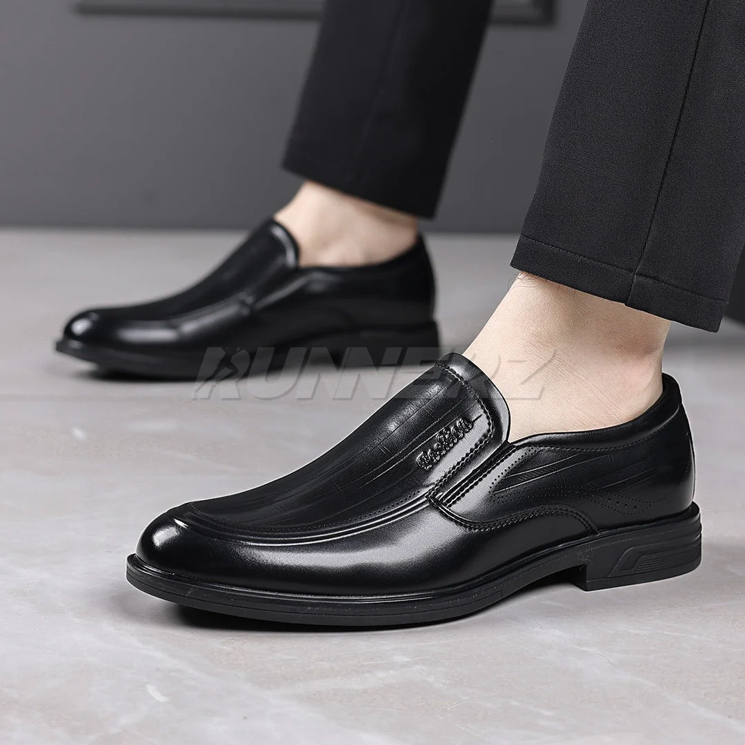 Buy Monarch Men’s Dress Shoes in Pakistan – Premium Formal & Business Slip-On Shoes | Office & Wedding Wear | Free Delivery + COD - SKU-7811 - Image 4