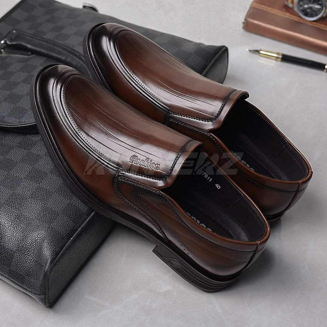 Buy Monarch Men’s Dress Shoes in Pakistan – Premium Formal & Business Slip-On Shoes | Office & Wedding Wear | Free Delivery + COD - SKU-7811 - Image 7