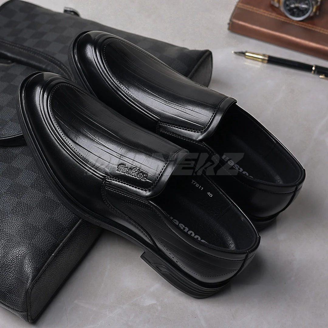 Buy Monarch Men’s Dress Shoes in Pakistan – Premium Formal & Business Slip-On Shoes | Office & Wedding Wear | Free Delivery + COD - SKU-7811 - Image 8