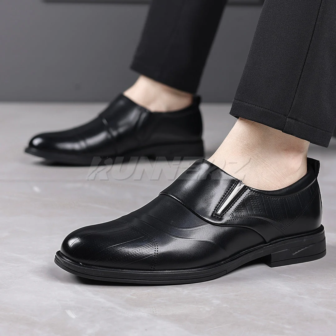 Buy Velroy Men’s Formal Dress Shoes in Pakistan – luxury slip-ons for office & business | SKU-7810 - Image 5