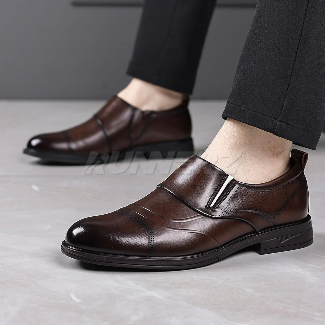 Buy Velroy Men’s Formal Dress Shoes in Pakistan – luxury slip-ons for office & business | SKU-7810 - Image 7