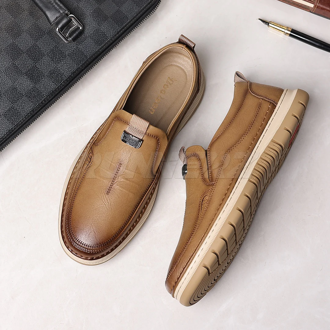 Majesty Executive Glide: Premium Leather Shoes Collection in Pakistan T-7805 - Image 7