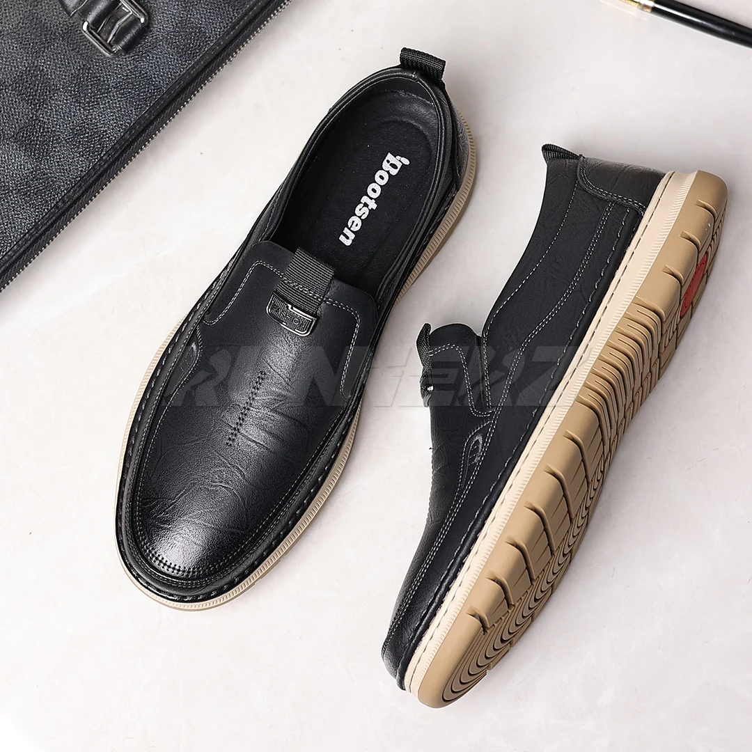 Majesty Executive Glide: Premium Leather Shoes Collection in Pakistan T-7805 - Image 8