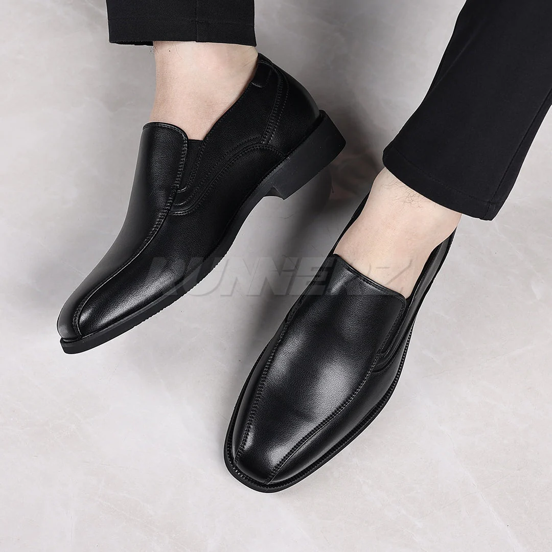 Marwell Genuine Leather Formal Shoes for Men in Pakistan | Premium Slip-On Business Shoes | Flat 10% OFF + Free Delivery | SKU-7813 - Image 8