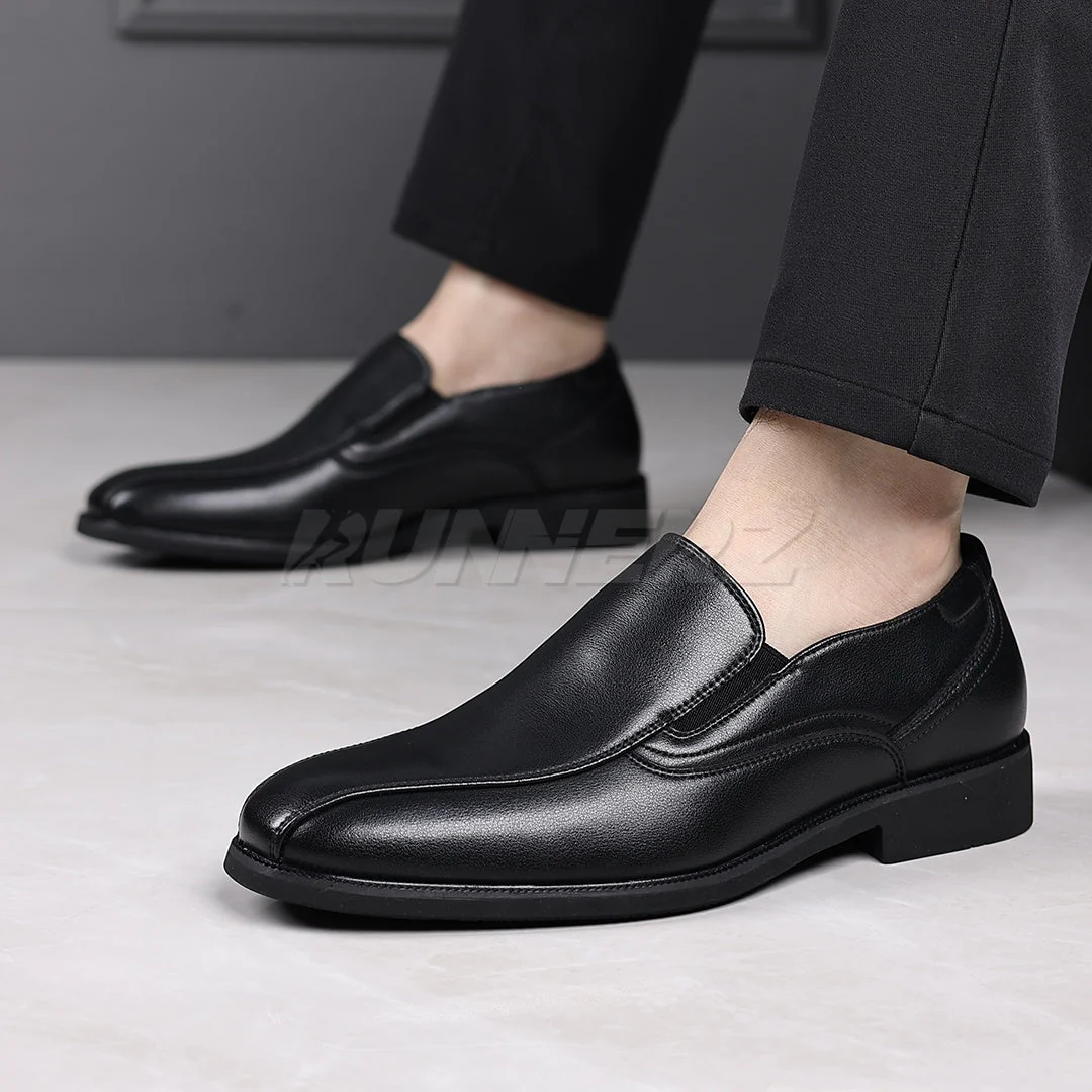 Marwell Genuine Leather Formal Shoes for Men in Pakistan | Premium Slip-On Business Shoes | Flat 10% OFF + Free Delivery | SKU-7813 - Image 9