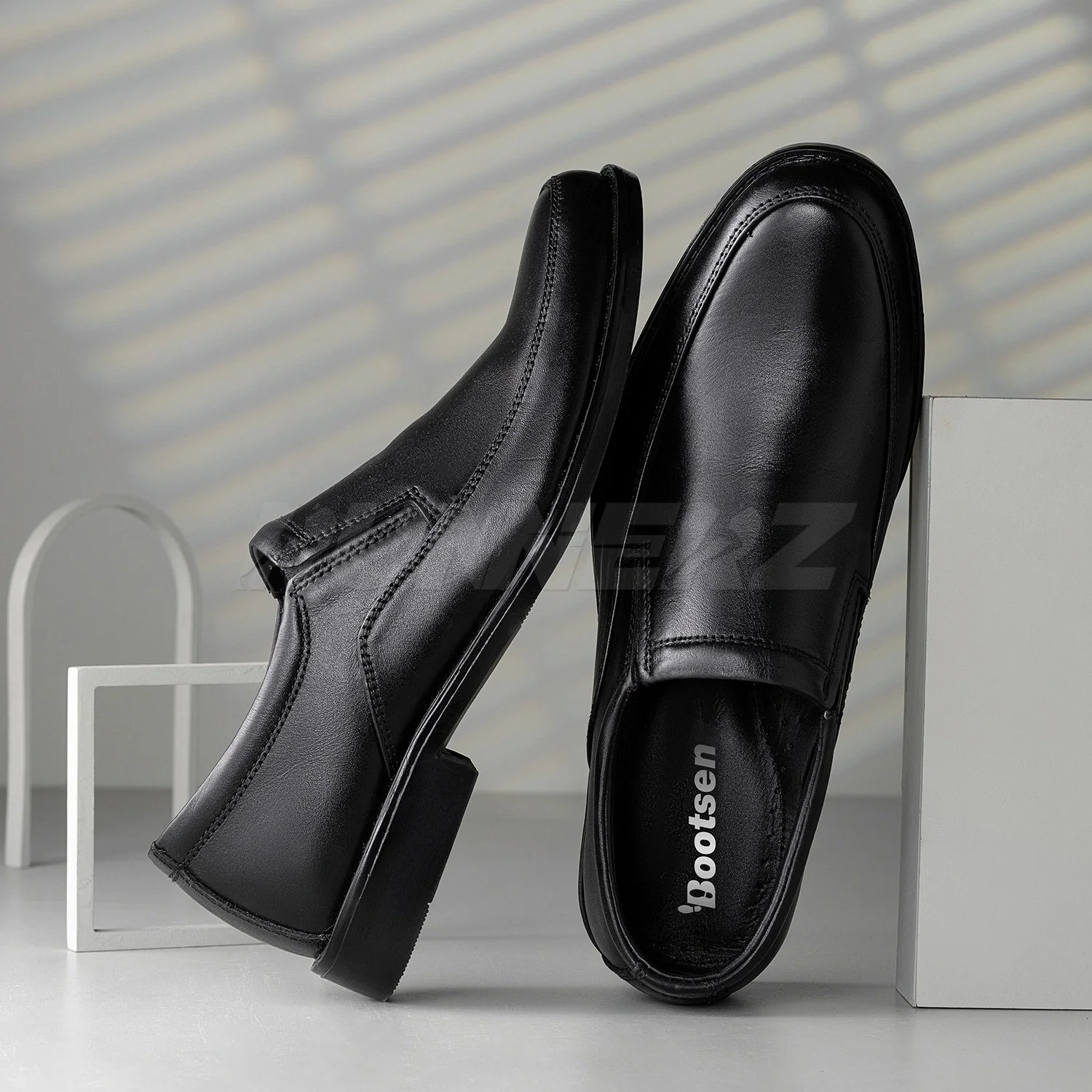 Maverick Men’s Leather Slip-On Shoes – Formal Footwear for Men in Pakistan - 811 - Image 10