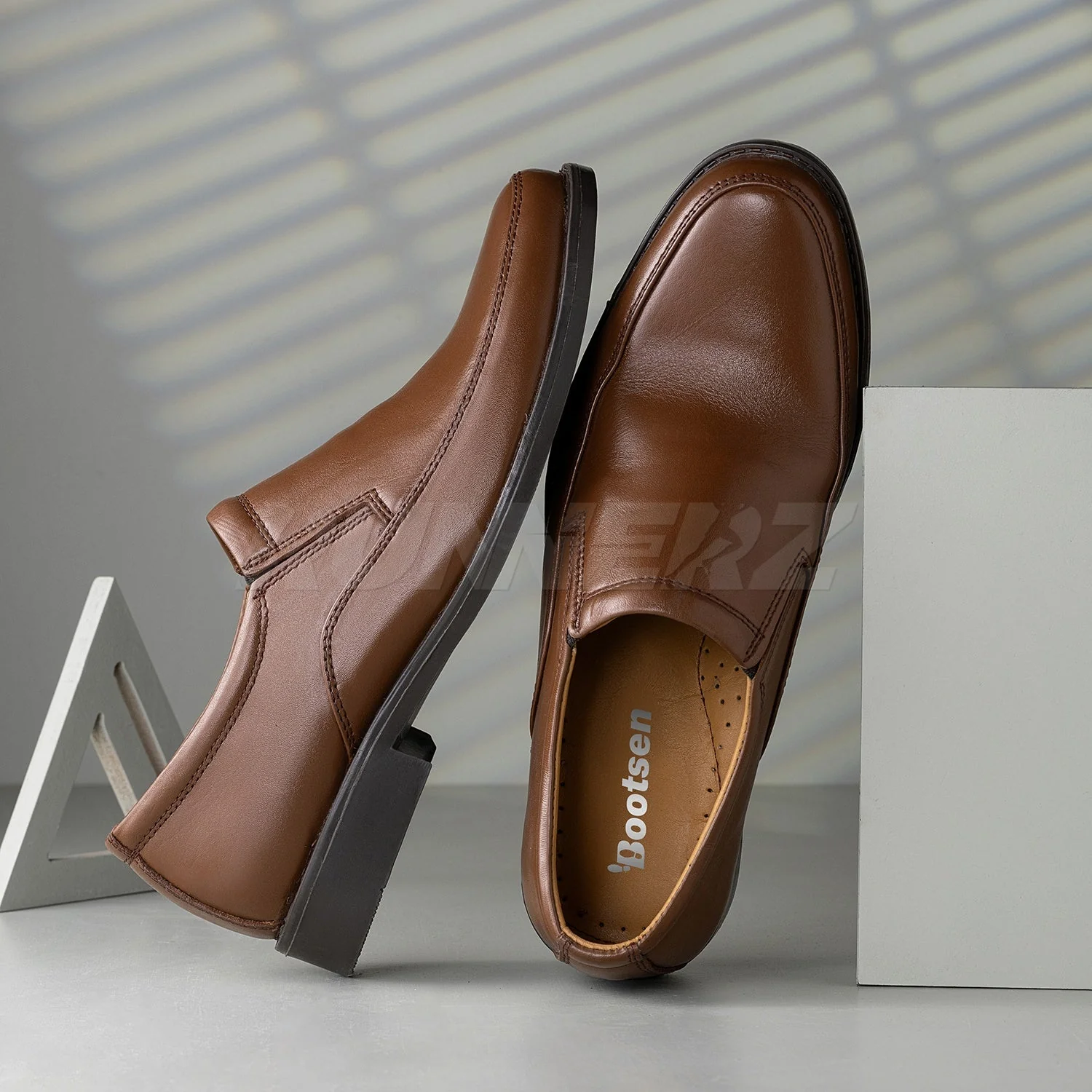 Maverick Men’s Leather Slip-On Shoes – Formal Footwear for Men in Pakistan - 811 - Image 11