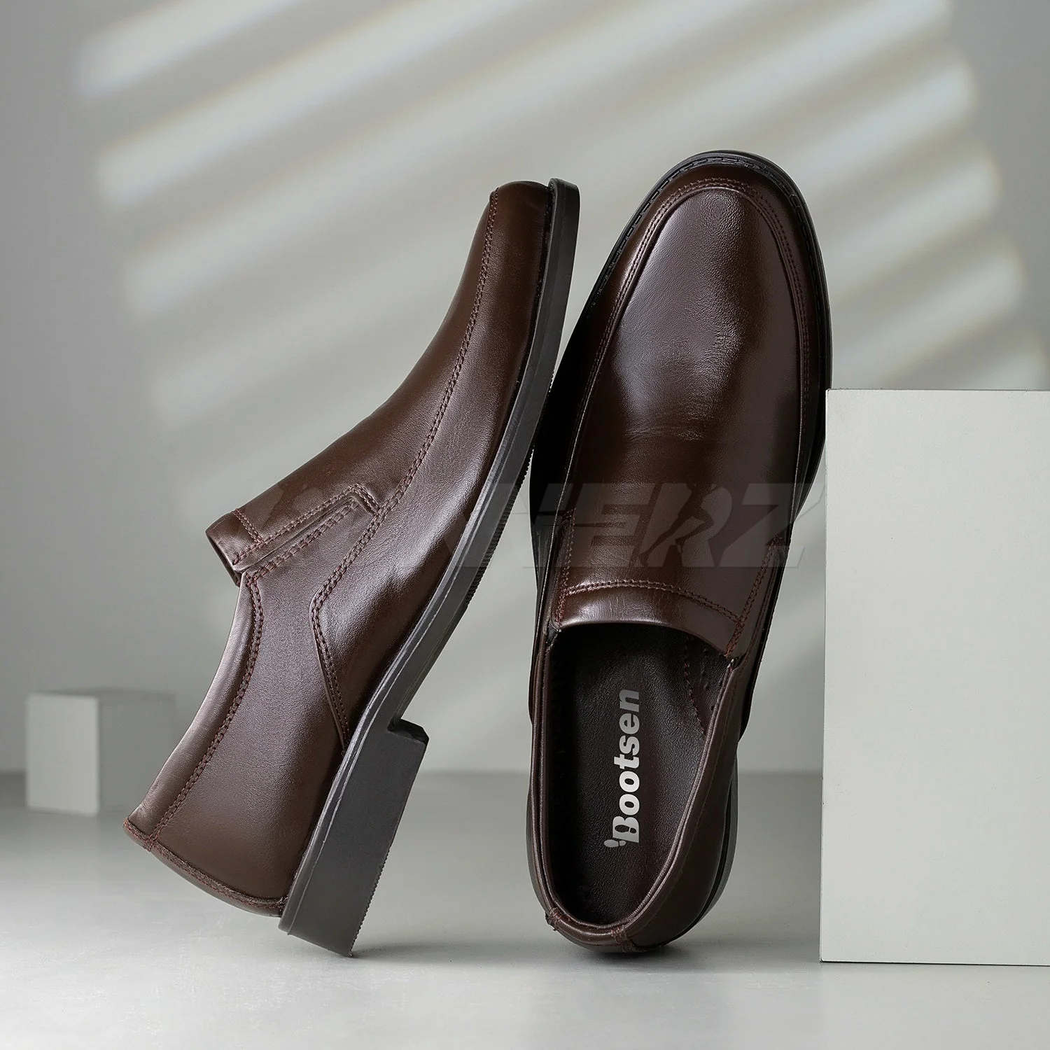 Maverick Men’s Leather Slip-On Shoes – Formal Footwear for Men in Pakistan - 811 - Image 12