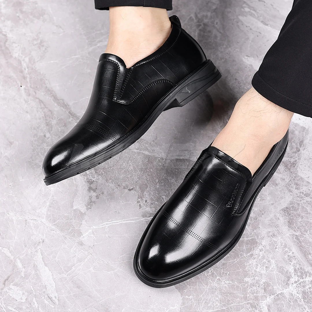 Prestige Walk Premium Leather Men's Formal Shoes for Executives in Pakistan T-7803 - Image 6