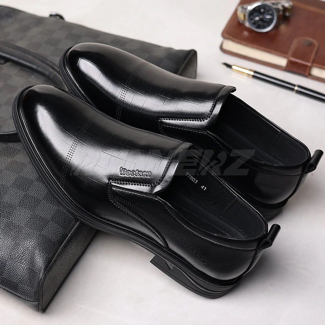 Prestige Walk Premium Leather Men's Formal Shoes for Executives in Pakistan T-7803 - Image 8