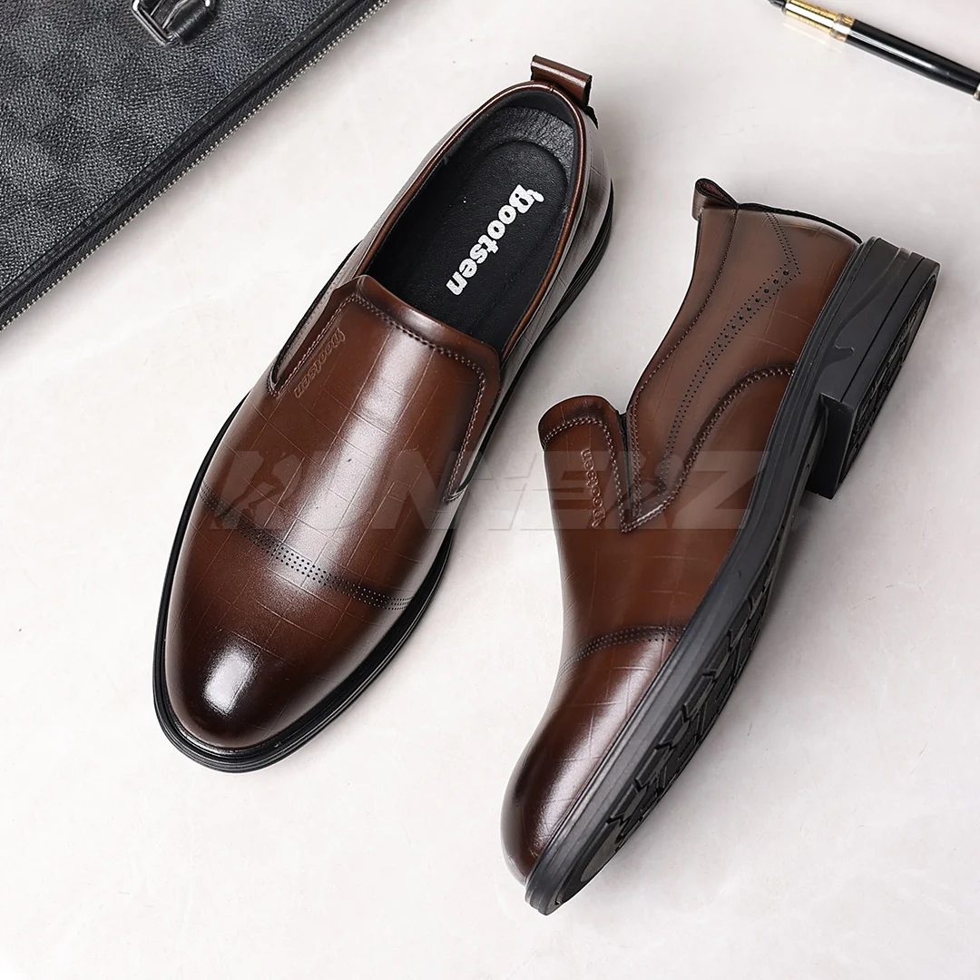 Prestige Walk Premium Leather Men's Formal Shoes for Executives in Pakistan T-7803 - Image 9