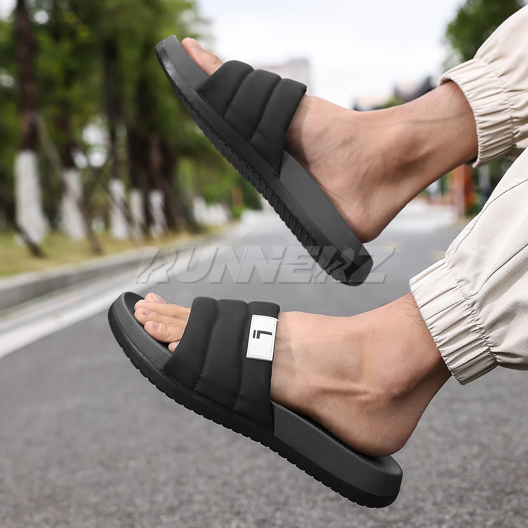 Runnerz Lite Cushioned Cloud Slides for Men – Premium Medicated Comfort Slippers in Pakistan | SKU-250901 - Image 15