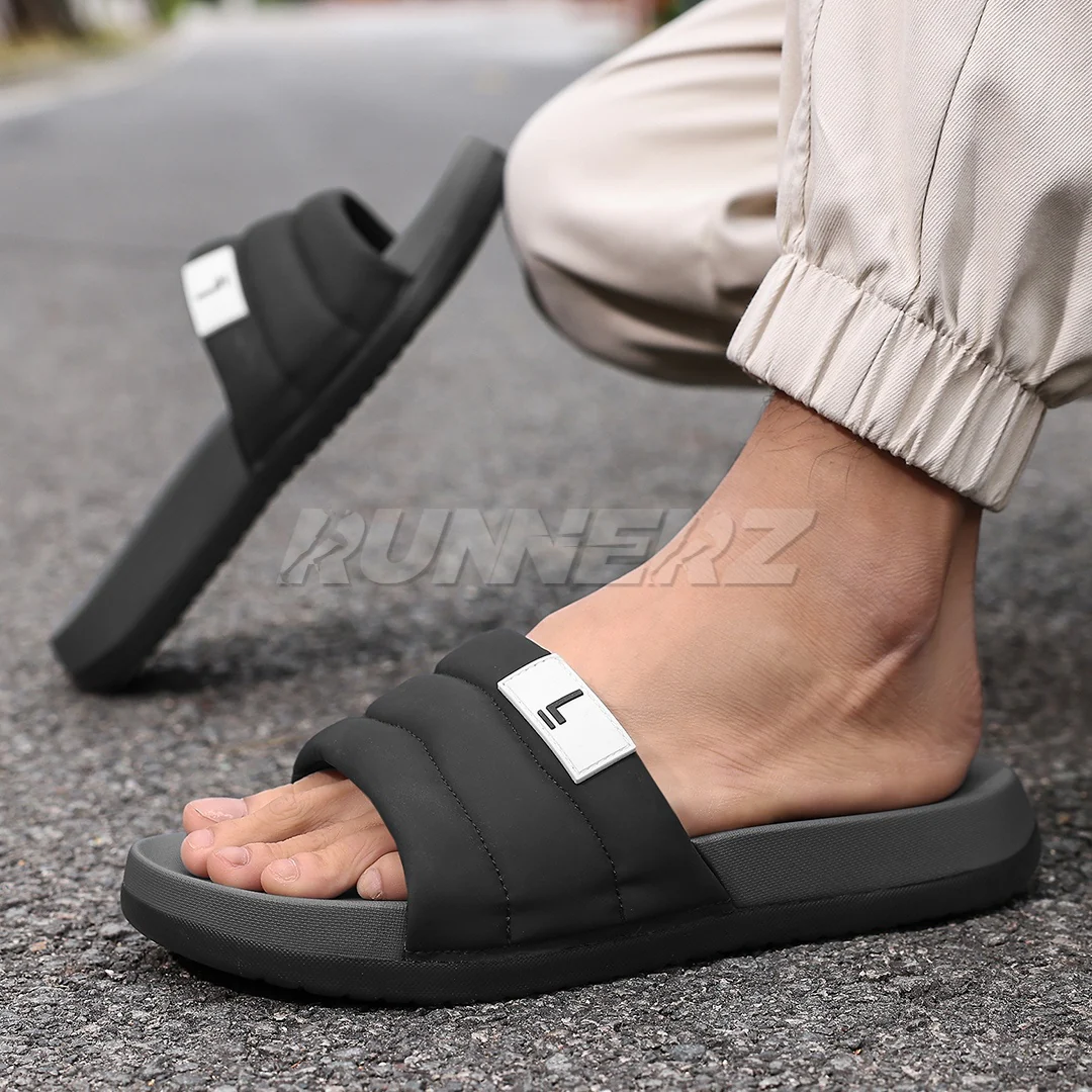 Runnerz Lite Cushioned Cloud Slides for Men – Premium Medicated Comfort Slippers in Pakistan | SKU-250901 - Image 5