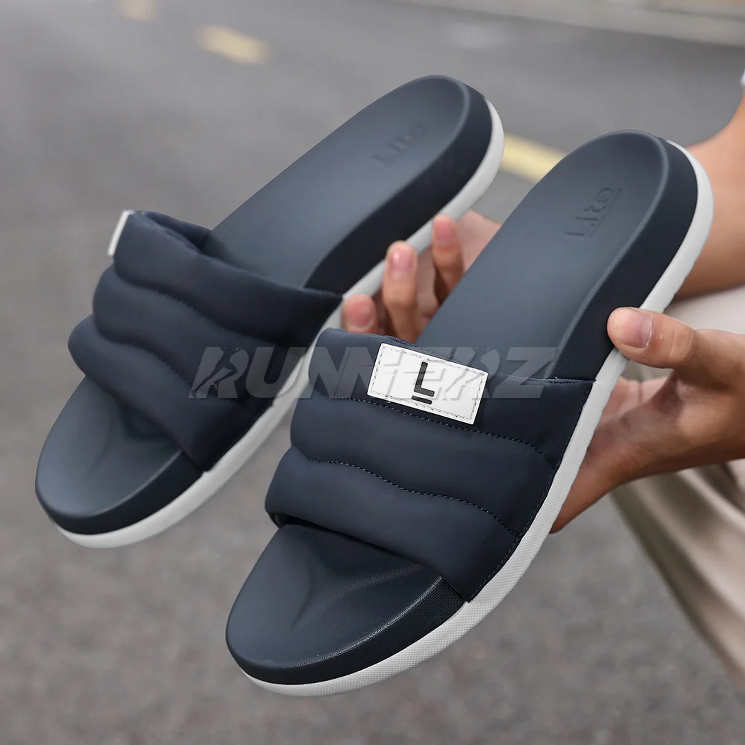 Runnerz Lite Cushioned Cloud Slides for Men – Premium Medicated Comfort Slippers in Pakistan | SKU-250901 - Image 7