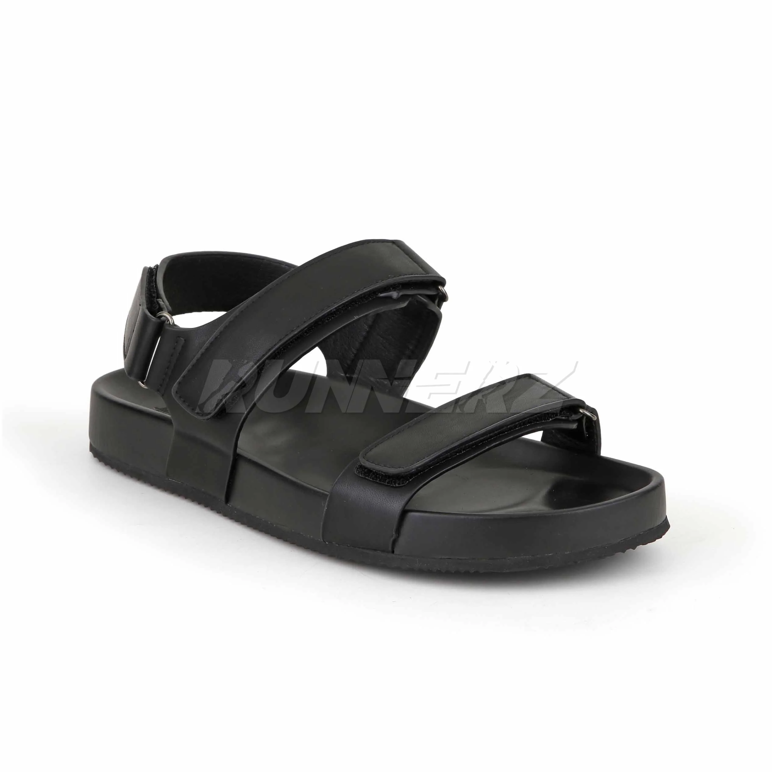 Runnerz Men’s Cushioned Sandals with Arch Support | Premium Leather Non-Slip Sandals Pakistan | SKU-819-1 - Image 6