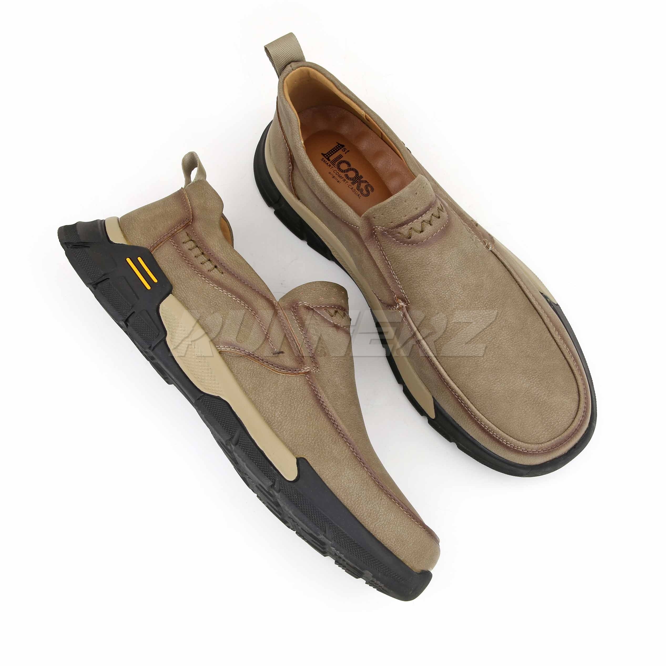 Runnerz Men’s Slip-On Casual Office Shoes | Big Size EU 45–48 | Best Price in Pakistan | SKU-E871-B - Image 9