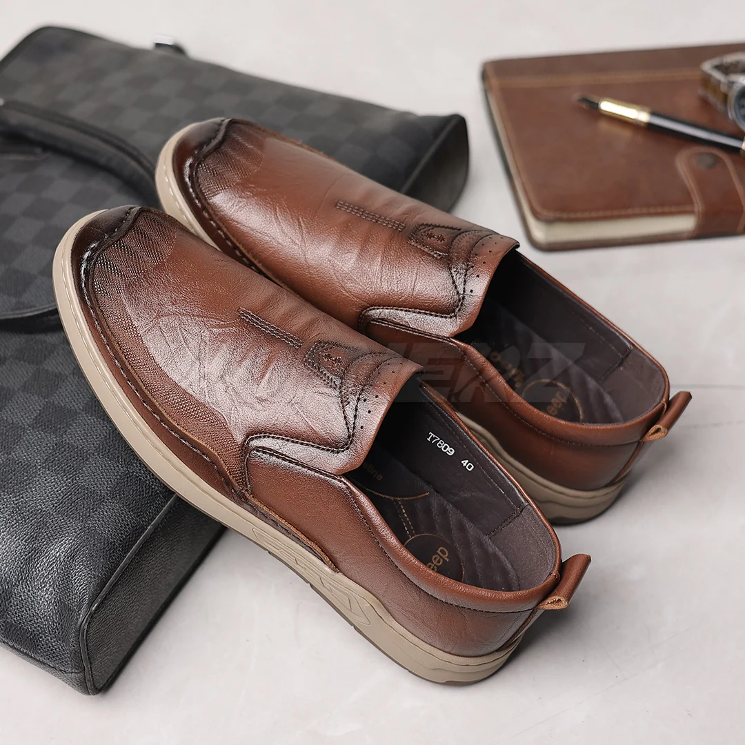 Urban Classic Medicated Shoes for Men in Pakistan – Best Orthopedic Slip-On for Foot Pain & Diabetic T-7809 - Image 10