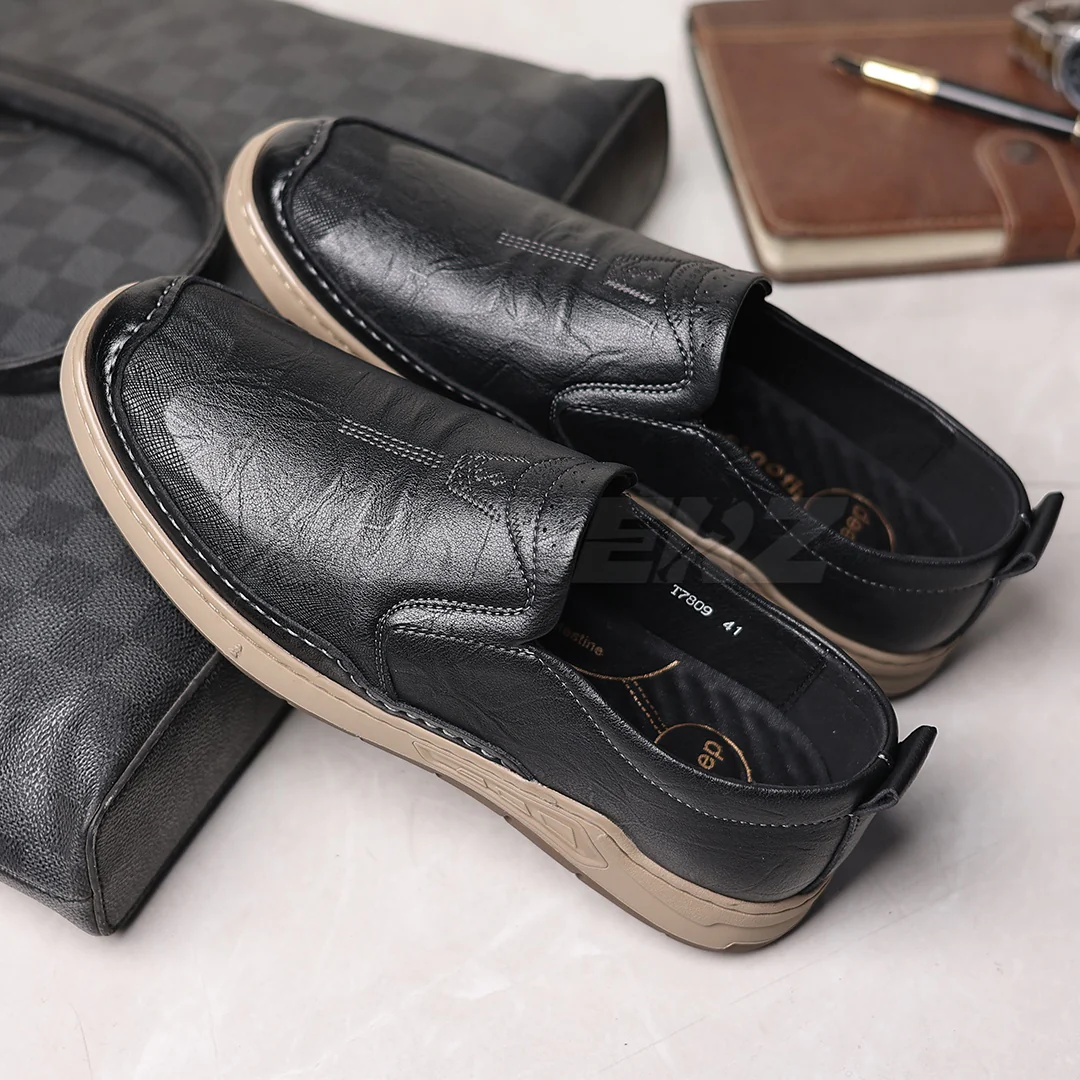Urban Classic Medicated Shoes for Men in Pakistan – Best Orthopedic Slip-On for Foot Pain & Diabetic T-7809 - Image 11