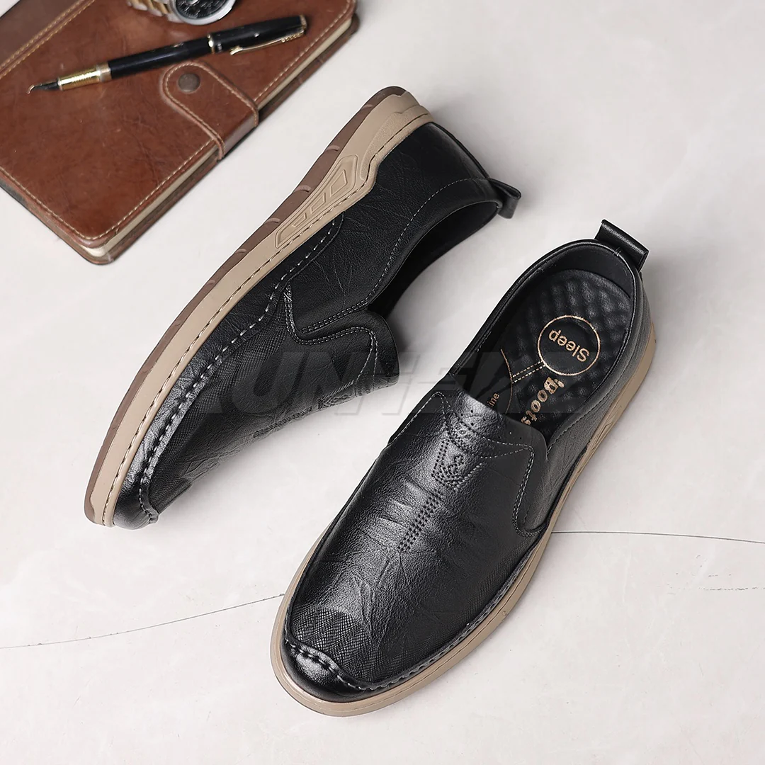 Urban Classic Medicated Shoes for Men in Pakistan – Best Orthopedic Slip-On for Foot Pain & Diabetic T-7809 - Image 14