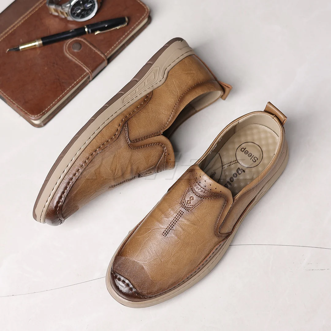 Urban Classic Medicated Shoes for Men in Pakistan – Best Orthopedic Slip-On for Foot Pain & Diabetic T-7809 - Image 15