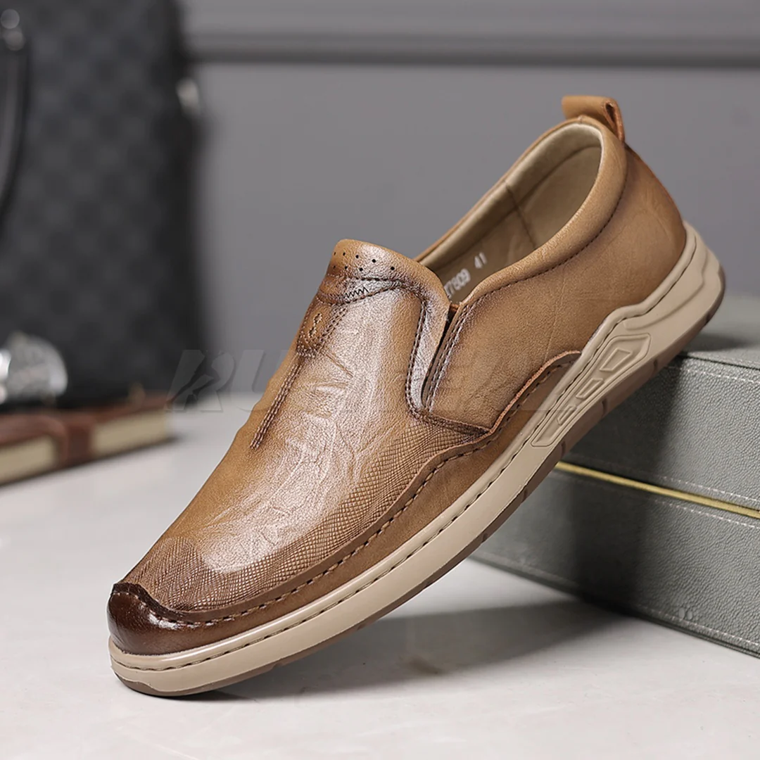 Urban Classic Medicated Shoes for Men in Pakistan – Best Orthopedic Slip-On for Foot Pain & Diabetic T-7809 - Image 3