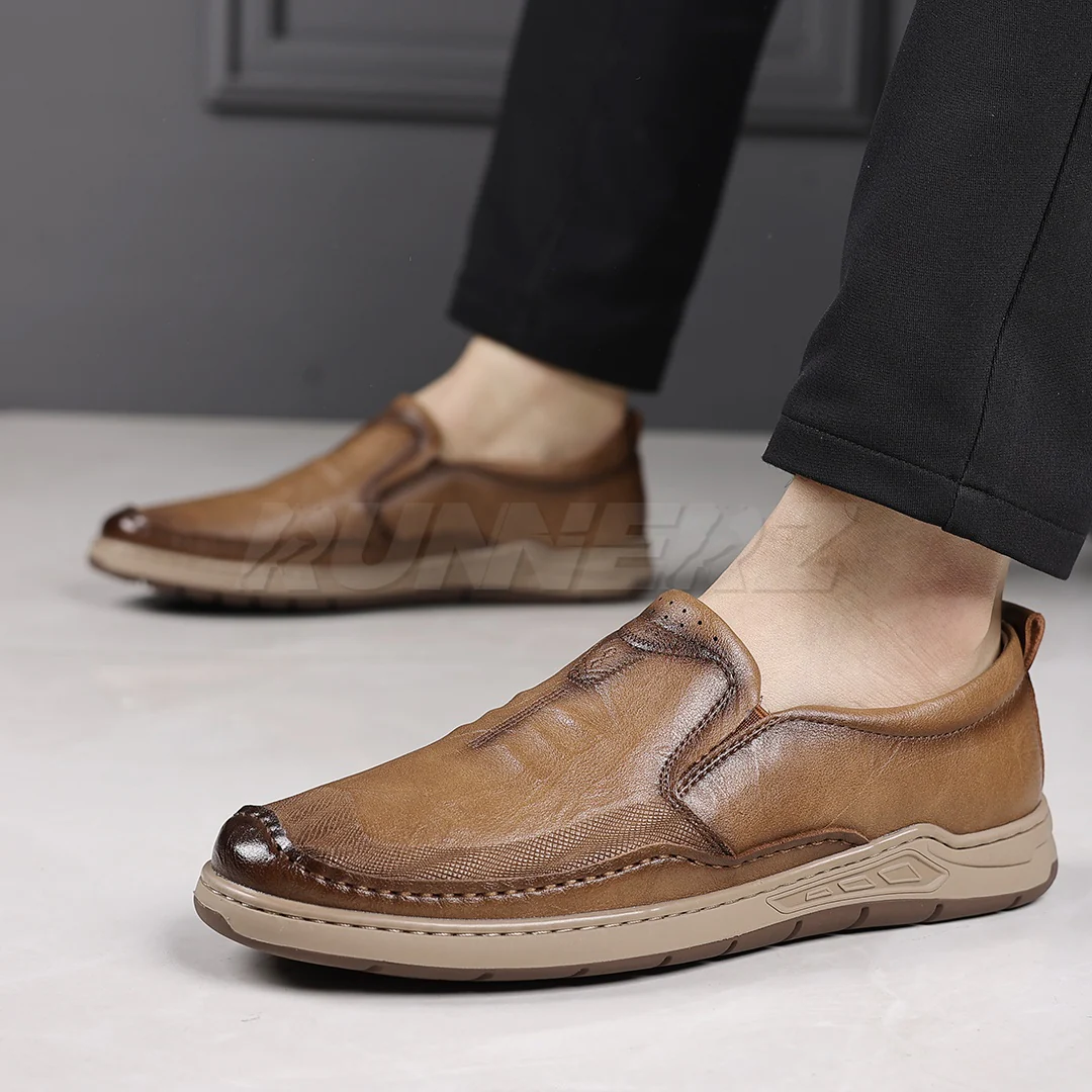 Urban Classic Medicated Shoes for Men in Pakistan – Best Orthopedic Slip-On for Foot Pain & Diabetic T-7809 - Image 9