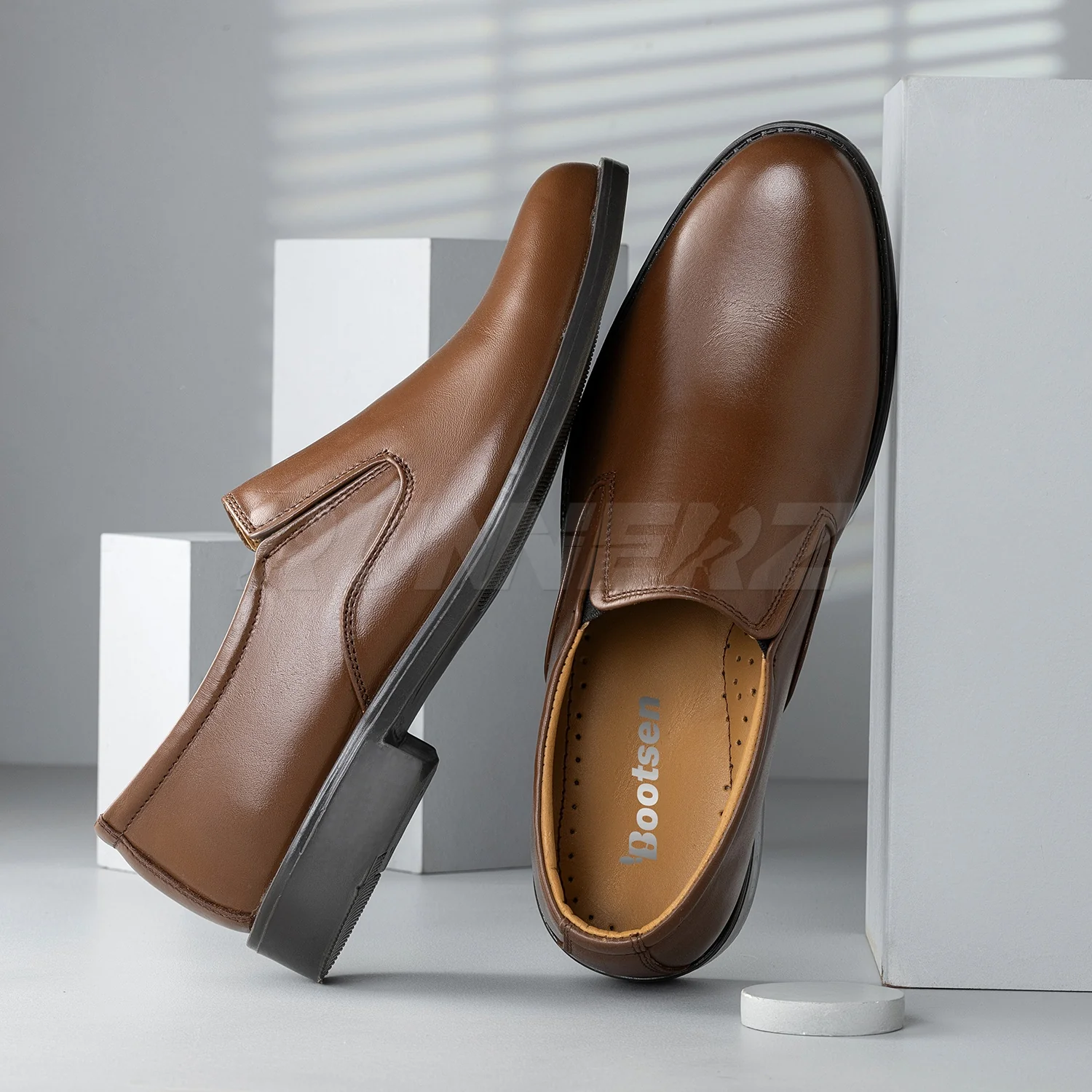 Vintage Franco – Men's Formal Leather Shoes in Pakistan | Premium Slip-On for Office & Events - 820 - Image 11