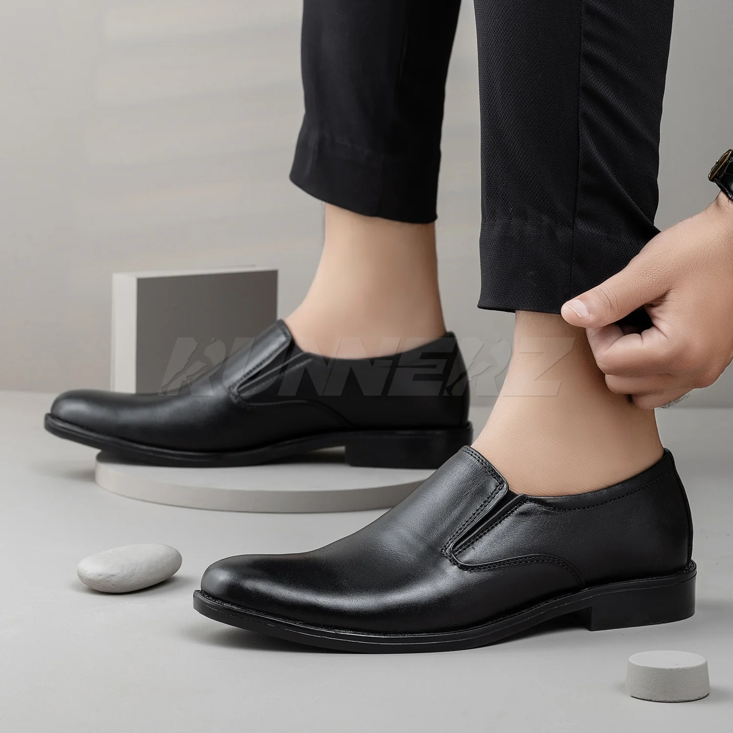 Vintage Franco – Men's Formal Leather Shoes in Pakistan | Premium Slip-On for Office & Events - 820 - Image 3