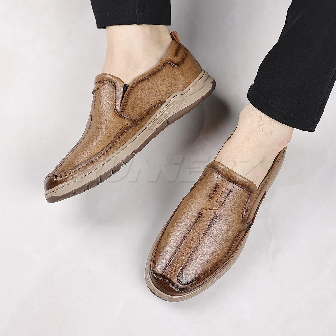 Winchester Men’s Leather Slip-On Shoes – Best Formal & Wedding Footwear for Men in Pakistan T-7807 - Image 10