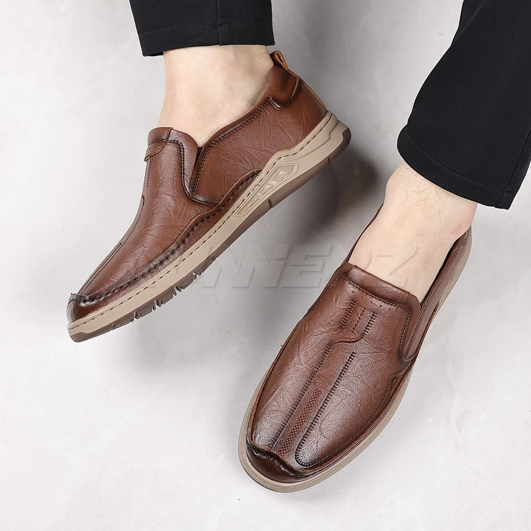 Winchester Men’s Leather Slip-On Shoes – Best Formal & Wedding Footwear for Men in Pakistan T-7807 - Image 12