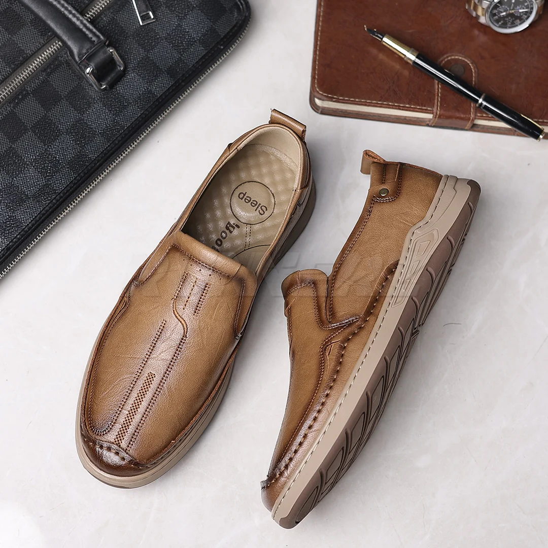 Winchester Men’s Leather Slip-On Shoes – Best Formal & Wedding Footwear for Men in Pakistan T-7807 - Image 13
