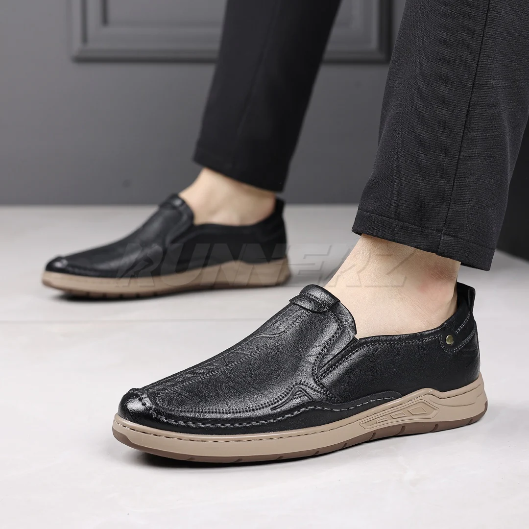Winchester Men’s Leather Slip-On Shoes – Best Formal & Wedding Footwear for Men in Pakistan T-7807 - Image 5