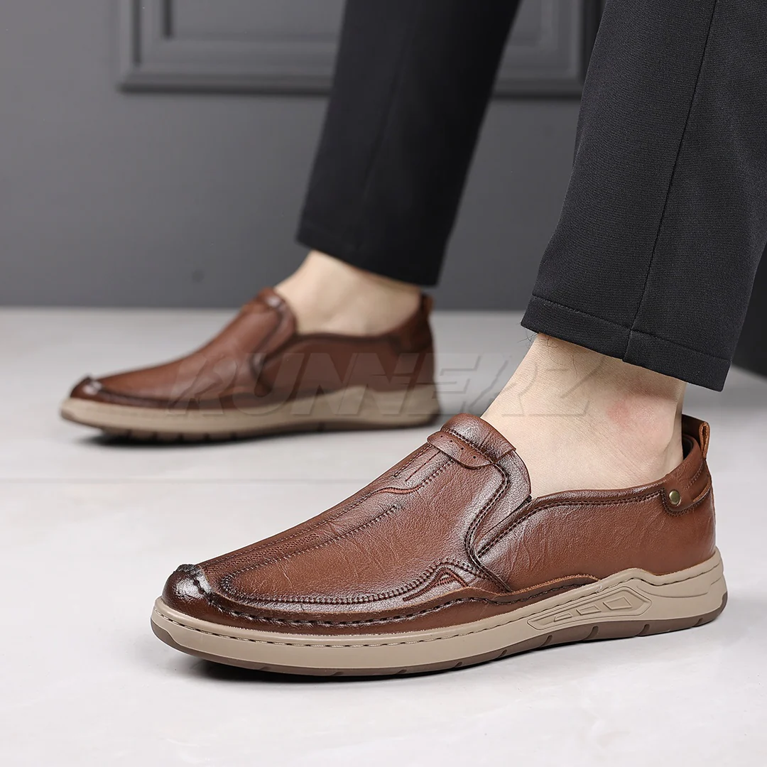 Winchester Men’s Leather Slip-On Shoes – Best Formal & Wedding Footwear for Men in Pakistan T-7807 - Image 6
