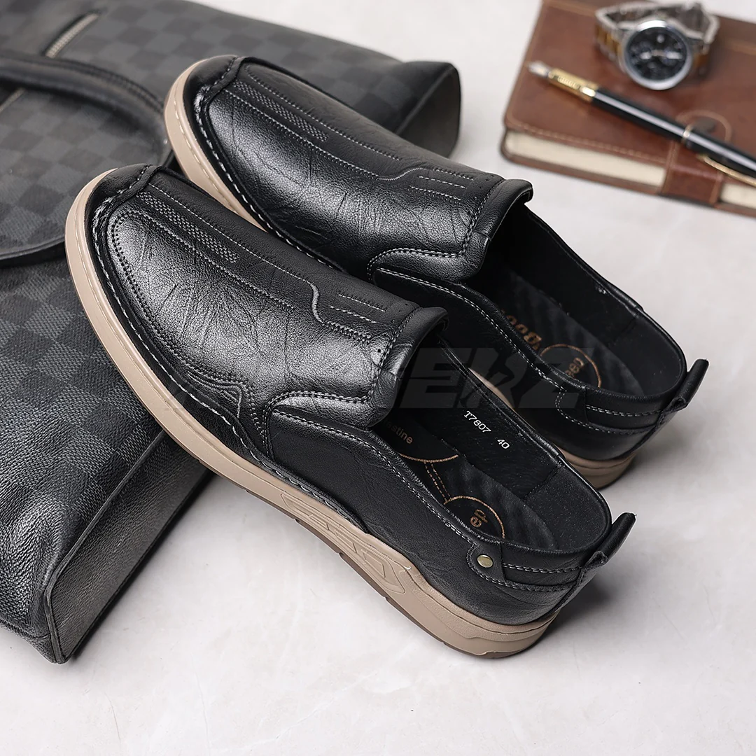 Winchester Men’s Leather Slip-On Shoes – Best Formal & Wedding Footwear for Men in Pakistan T-7807 - Image 8
