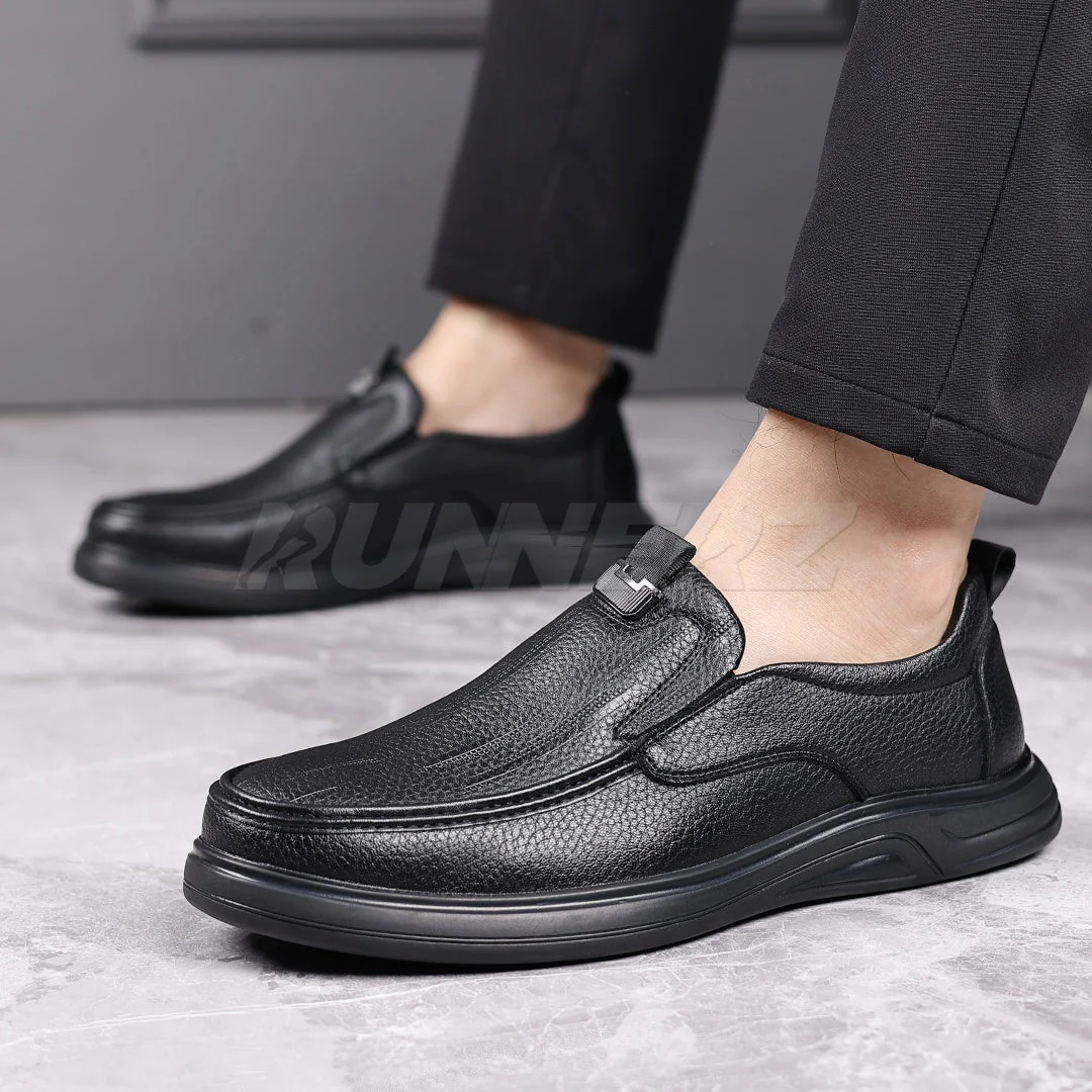 Windsor Classic Leather Slip-Ons – The Perfect Executive Men’s Shoe T-7806 - Image 10