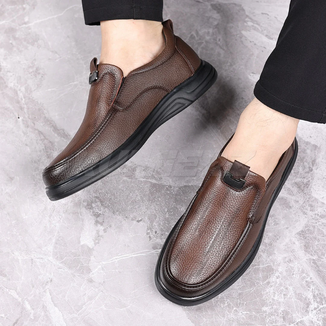 Windsor Classic Leather Slip-Ons – The Perfect Executive Men’s Shoe T-7806 - Image 3