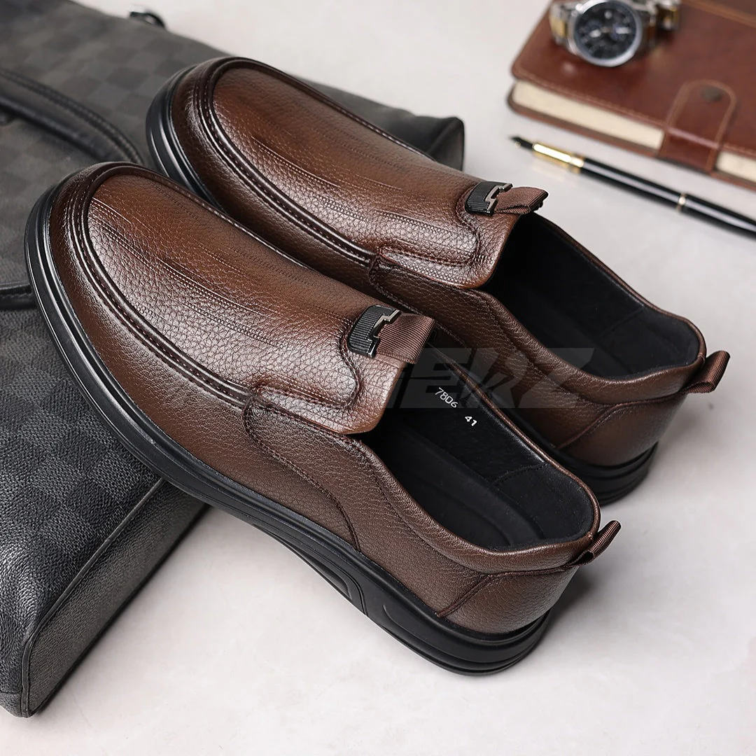 Windsor Classic Leather Slip-Ons – The Perfect Executive Men’s Shoe T-7806 - Image 5