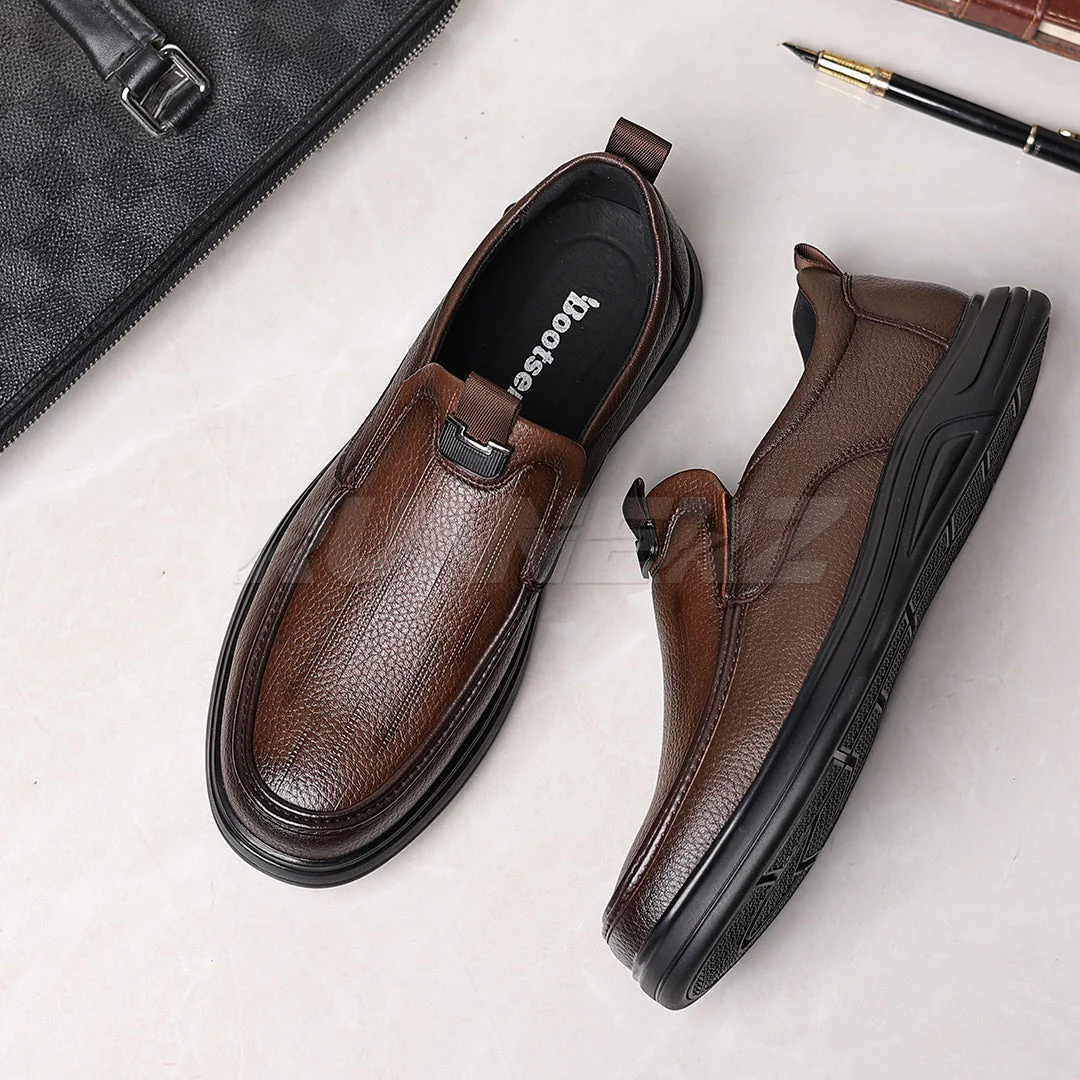 Windsor Classic Leather Slip-Ons – The Perfect Executive Men’s Shoe T-7806 - Image 7