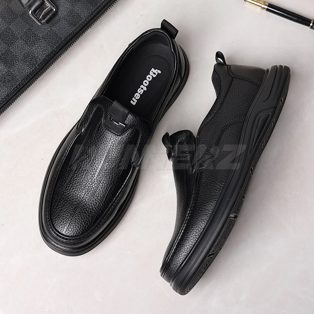 Windsor Classic Leather Slip-Ons – The Perfect Executive Men’s Shoe T-7806 - Image 8